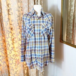 Men’s Levi’s Plaid Button Up Shirt Size M